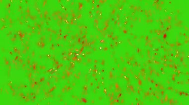 Parlak kıvılcım kıvılcımları ve dart oku uzayda.