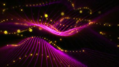 Uzaydaki perspektifi değiştiren sanal dalgaların soyutlanması, gelecekteki desenleri yaratan, sizi yaratıcı bir fantezi atmosferine sokan.