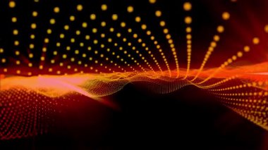 Uzaydaki perspektifi değiştiren sanal dalgaların soyutlanması, gelecekteki desenleri yaratan, sizi yaratıcı bir fantezi atmosferine sokan.