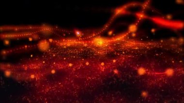 Uzaydaki perspektifi değiştiren sanal dalgaların soyutlanması, gelecekteki desenleri yaratan, sizi yaratıcı bir fantezi atmosferine sokan.