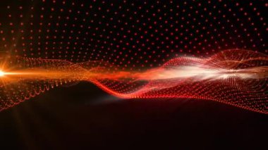 Uzaydaki perspektifi değiştiren sanal dalgaların soyutlanması, gelecekteki desenleri yaratan, sizi yaratıcı bir fantezi atmosferine sokan.