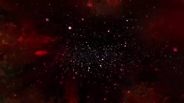 Kara delik, plazma ve kozmik gaz akımlarını bir spirale dönüştürür..