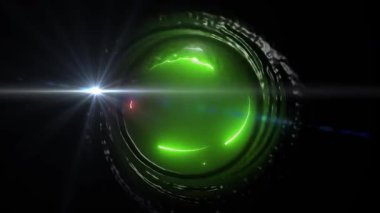 Yaratıcılığı ve kozmik enerjinin yaratıcı prensibini sembolize eden soyut bir küre..