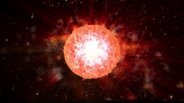 Kozmik enerjinin soyutlanması. Mobil plazma enerjisiyle dolu neon küre ışık yayar ve eşsiz bir uzay atmosferi yaratır..