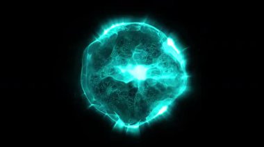 Kozmik enerjinin soyutlanması. Mobil plazma enerjisiyle dolu neon küre ışık yayar ve eşsiz bir uzay atmosferi yaratır..