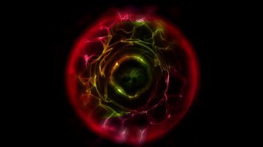 Parlak enerji ışık yayan bir küre yaratır, eşsiz bir elektrik atmosferi yaratır..