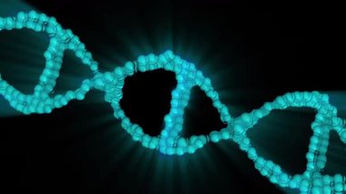  Bu video insan DNA 'sı, mikrobiyoloji, RNA proteini, farmasötik sağlık, genetik, kök hücre araştırmaları, sağlık hizmetleri veya insan genomu için mükemmel bir konsept oluşturur.. 