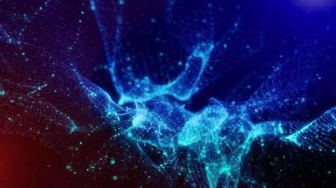 Plazma dalgaları uzayda sorunsuz hareket ederek enerji ve ışık yayar..