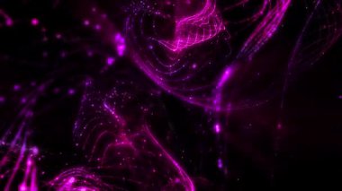 Plazma dalgaları uzayda sorunsuz hareket ederek enerji ve ışık yayar..