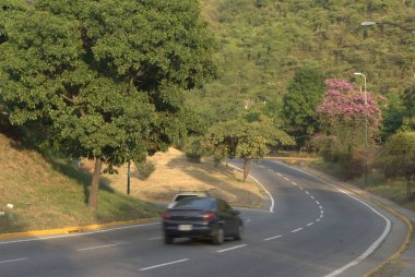 Barselona şehrinin manzarası