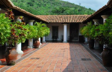 Eski şehrin güzel manzarası