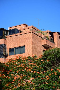 Barselona şehrinin güzel mimarisi