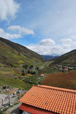 Dağların güzel manzarası