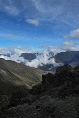 Güzel dağ manzarası. Doğa, seyahat