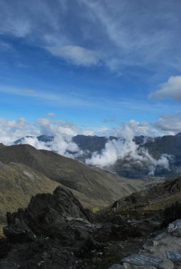 Dağ manzarası harika.
