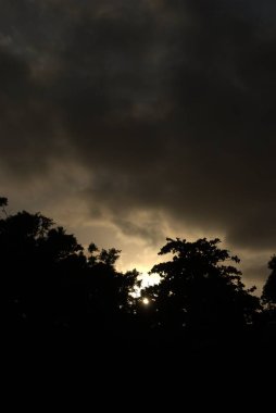 Akşamları güzel gün batımı