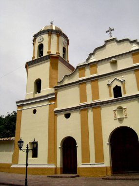 Cartagena de Indias, Kolombiya 'daki Santa Maria de la Manastırı Kilisesi.