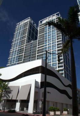 Miami Sahili 'nin modern mimarisi