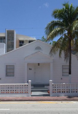 Miami 'deki eski bina, Amerika.