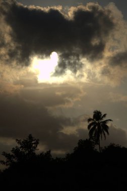 Gökyüzünde gün batımı