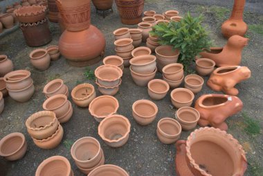 Kil çömlek ve toprak çömlek çömleği