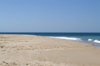 Akdeniz 'de plaj ve Costa Bravo denizi