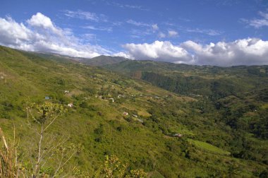 Dağların güzel manzarası