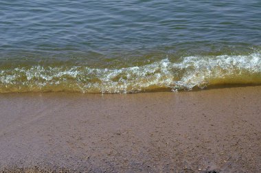 Deniz dalga köpüğü ile