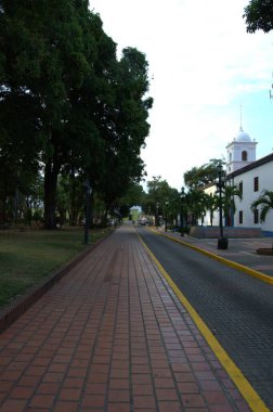 Koloni şehri Cartagena, Kolombiya 'da.