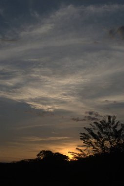 Costa Bravo, İspanya 'da gün batımı