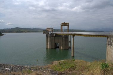 Parktaki güzel şehir manzarası