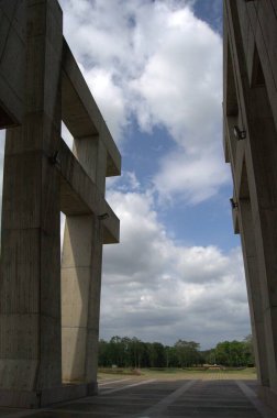 Barselona şehrinin manzarası