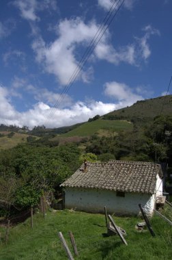 Dağların güzel manzarası