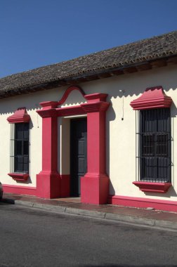 La Gomera şehrindeki güzel ev, kanarya adaları.