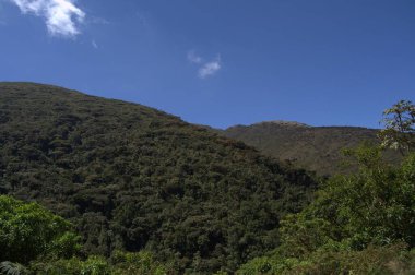 Dağların güzel manzarası