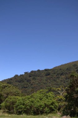 Dağların güzel manzarası