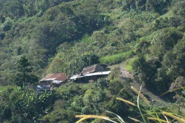 Dağların güzel manzarası