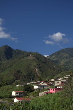 Dağların güzel manzarası