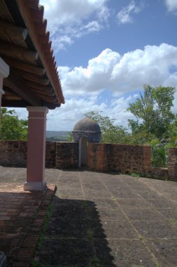 Eski kasabanın manzarası