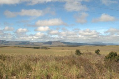 Dağların güzel manzarası