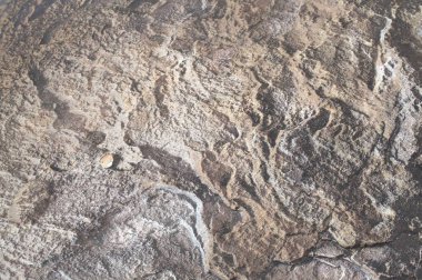 Çatlakları ve çizikleri olan taş bir duvarın dokusu arka plan olarak kullanılabilir.