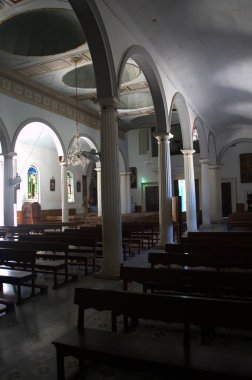 Eski Kudüs, İsrail 'deki kilisenin içinde.