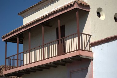 Barselona 'daki eski bina.