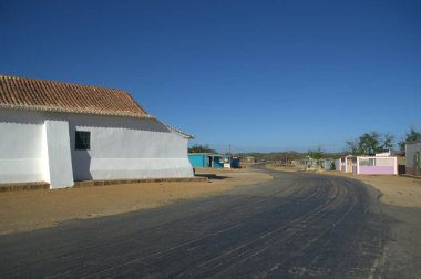 Kırsal alanda yol ve yol olan kırsal alan
