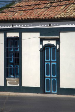 Ev cephesi, mimari ve seyahat konsepti