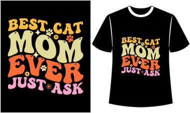 Cat T-shirt,  Typography Design,  Custom Tee, Pet Lover,  Quote Design Animal, Clothing, Fashion Design,  Paw Vector,  Vector PNG, Meow, Template, Tee Shirt,  Bundle Typographic, Print On Demand,
