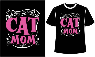 Cat T-shirt,  Typography Design,  Custom Tee, Pet Lover,  Quote Design Animal, Clothing, Fashion Design,  Paw Vector,  Vector PNG, Meow, Template, Tee Shirt,  Bundle Typographic, Print On Demand,
