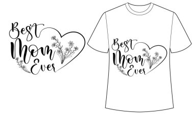 En iyi anne tişört tasarımı, gelmiş geçmiş en iyi kız tişört tasarımı Serbest vektör, anne, hayvan, tipografi, anne, tasarım, mutlu, komik, sanat, baskı