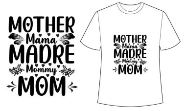 En iyi anne tişört tasarımı, gelmiş geçmiş en iyi kız tişört tasarımı Serbest vektör, anne, hayvan, tipografi, anne, tasarım, mutlu, komik, sanat, baskı