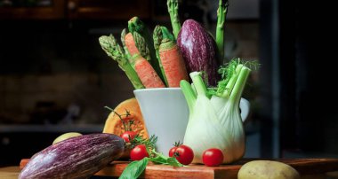 farklı sebze ve meyve türleri